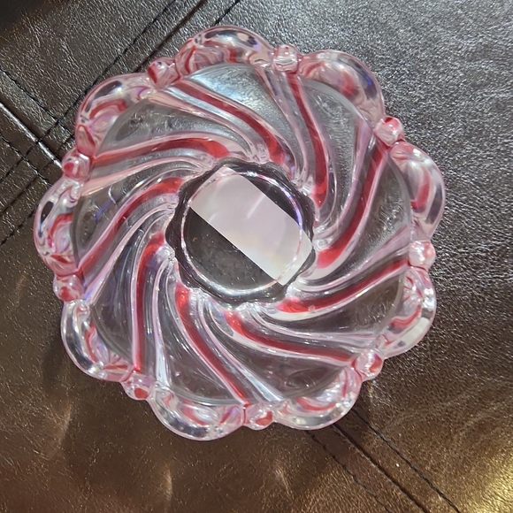 NEW Candle Holder ,Home Beautiful Candy Cane Swirl Pattern - Picture 8 of 12